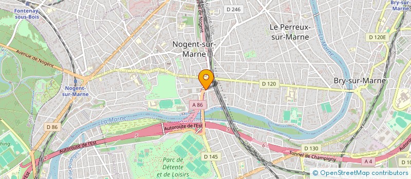 localisation de l'entreprise MONSIEUR GERSON TAMAYO ARANA à NOGENT-SUR-MARNE