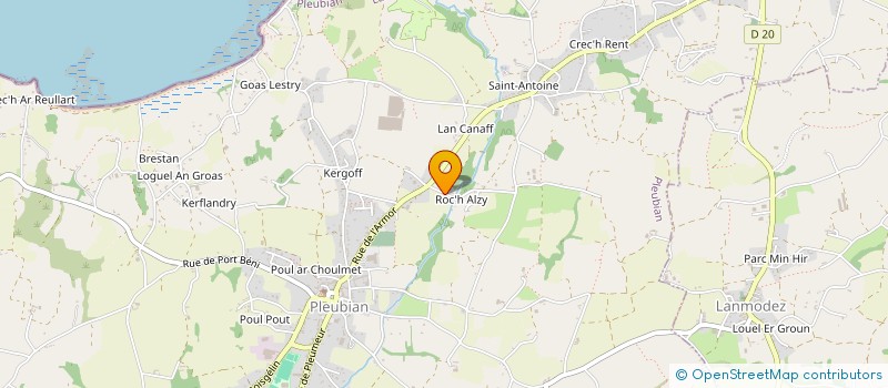 localisation de l'entreprise MONSIEUR GERT-JAN MELLEMA  PLEUBIAN