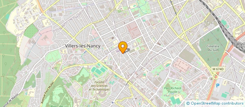 localisation de l'entreprise MONSIEUR GERT PULTI  NANCY