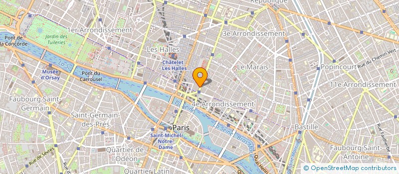 localisation de l'entreprise MONSIEUR GERT VAN DE KEUKEN  PARIS