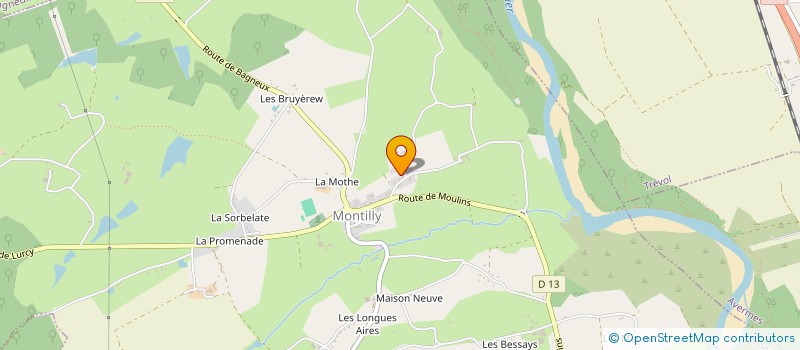 localisation de l'entreprise MONSIEUR GERT WAGENER  MONTILLY