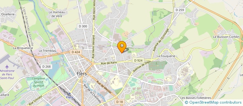 localisation de l'entreprise MONSIEUR GERTI UCI à FLERS