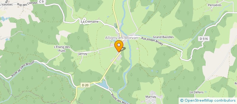 localisation de l'entreprise MONSIEUR GERTJAN ROOS  GIEN-SUR-CURE