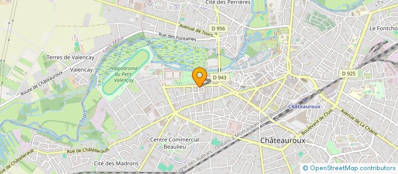 localisation de l'entreprise MONSIEUR GERVAIS ATO à CHATEAUROUX