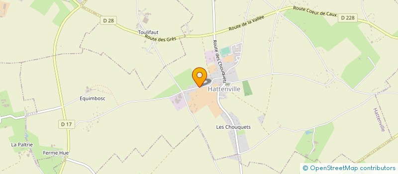 localisation de l'entreprise MONSIEUR GERVAIS HURE  HATTENVILLE