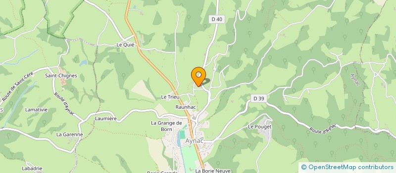 localisation de l'entreprise MONSIEUR GERVAIS KIBONGUI SAMINOU  SAINTE-COLOMBE