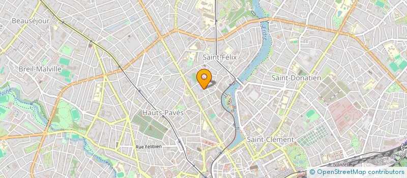 localisation de l'entreprise MONSIEUR GERVAIS LEFORT à NANTES