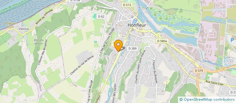 localisation de l'entreprise MONSIEUR GERVAIS LETERREUX  HONFLEUR