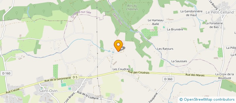 localisation de l'entreprise MONSIEUR GERVAIS NORMAND à SAINT-OVIN