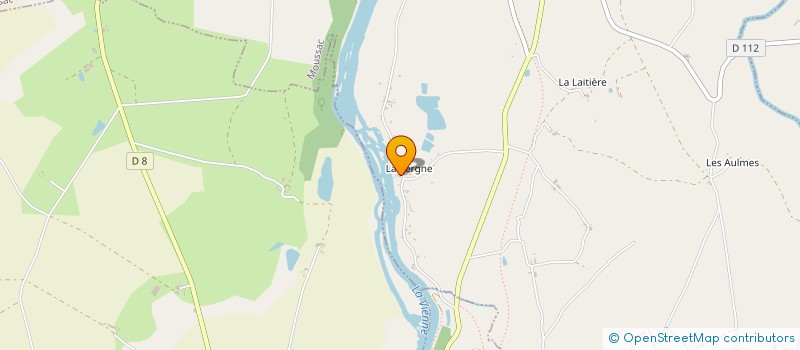 localisation de l'entreprise MONSIEUR GERVAIS POTTIER  MOUSSAC