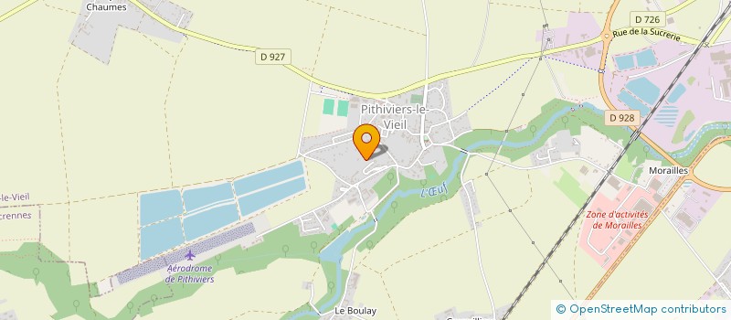localisation de l'entreprise MONSIEUR GERVIL BOUNGOU MAYEKOU à PITHIVIERS-LE-VIEIL