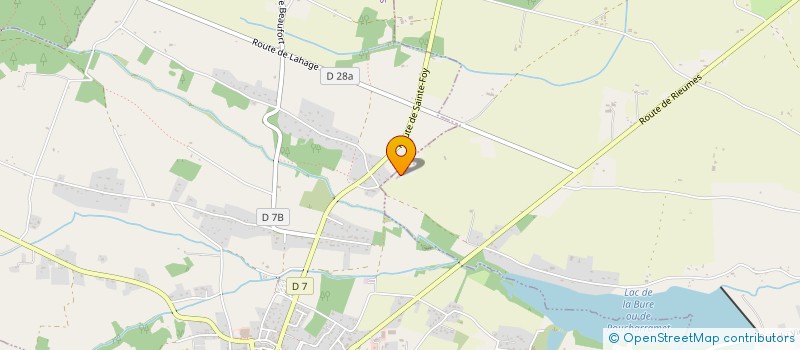 localisation de l'entreprise MONSIEUR GERY BAGORY  POUCHARRAMET