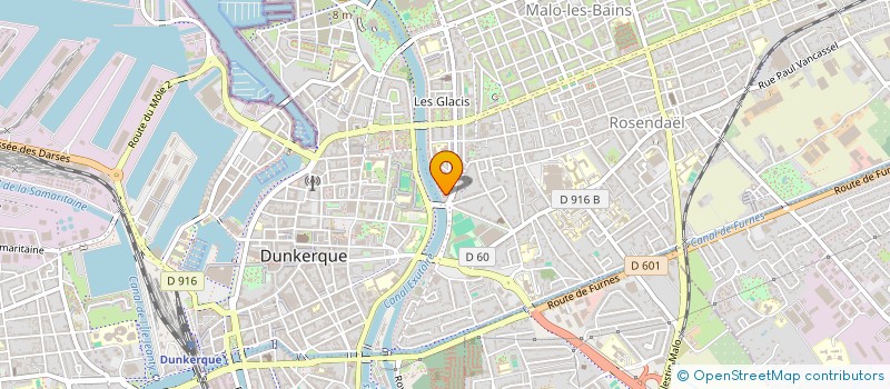 localisation de l'entreprise MONSIEUR GERY COSTENOBLE à DUNKERQUE