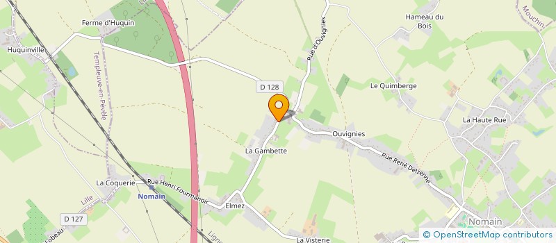 localisation de l'entreprise MONSIEUR GERY DECOCK à NOMAIN