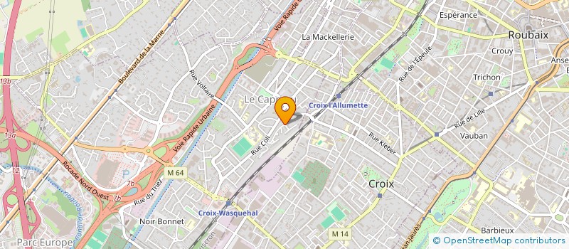 localisation de l'entreprise MONSIEUR GERY DELHAYE  WASQUEHAL