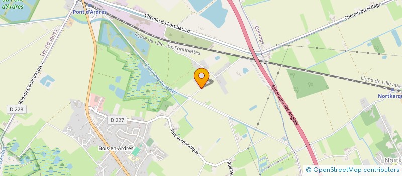 localisation de l'entreprise MONSIEUR GERY HENQUENET  NIELLES-LES-ARDRES