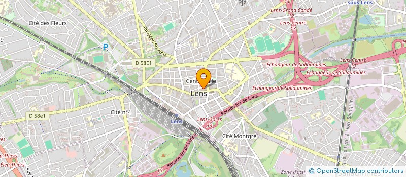 localisation de l'entreprise MONSIEUR GERY JOUNIAUX  LENS