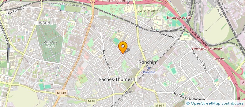 localisation de l'entreprise MONSIEUR GERY MONCOMBLE à LILLE
