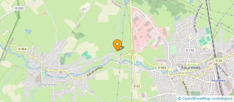 localisation de l'entreprise MONSIEUR GERY PILLOT  WIGNEHIES