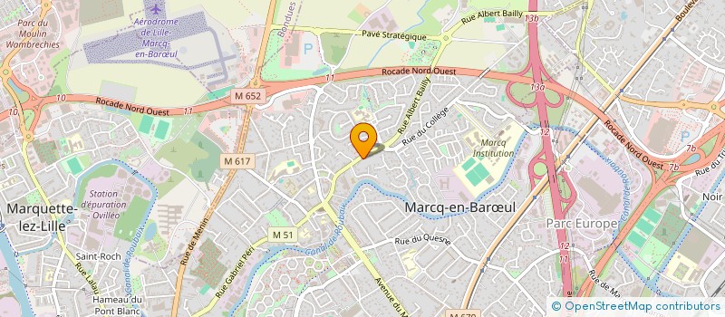 localisation de l'entreprise MONSIEUR GERY SPRIET à MARCQ-EN-BARŒUL