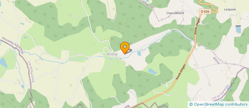 localisation de l'entreprise MONSIEUR GERY THUY  ANTHE