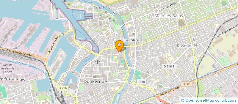 localisation de l'entreprise MONSIEUR GERY TOP à DUNKERQUE