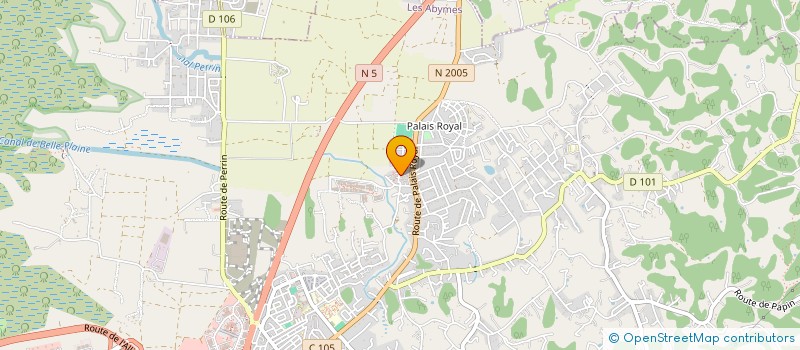 localisation de l'entreprise MONSIEUR GESER VERIN  LES ABYMES