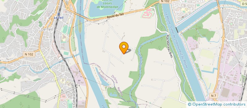 localisation de l'entreprise MONSIEUR GESY MOREL  MONTELIMAR