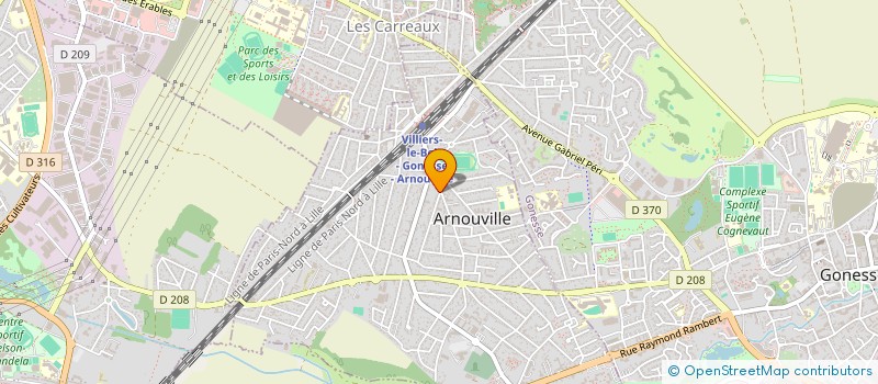 localisation de l'entreprise MONSIEUR GETHRO ROCHEMA  ARNOUVILLE