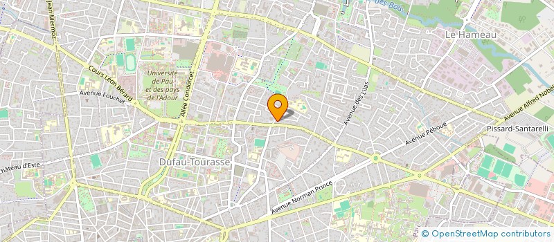 localisation de l'entreprise MONSIEUR GETUAR KRASNIQI à PAU