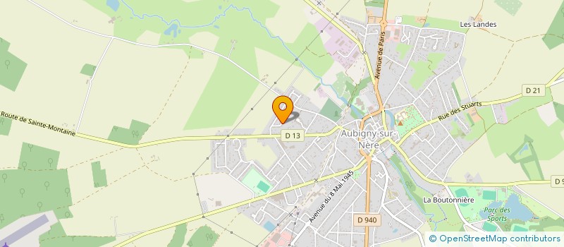 localisation de l'entreprise MONSIEUR GEU XIONG  AUBIGNY-SUR-NERE