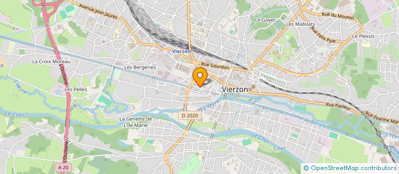 localisation de l'entreprise MONSIEUR GEVORG ADAMYAN  VIERZON