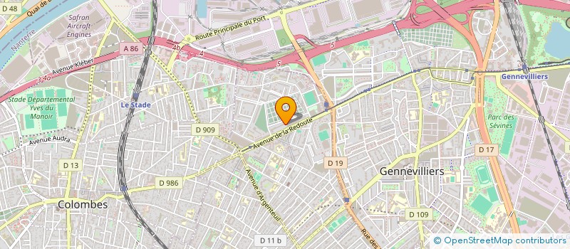 localisation de l'entreprise MONSIEUR GEVORG ASRYAN  ASNIERES-SUR-SEINE