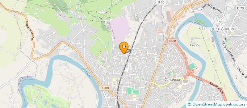 localisation de l'entreprise MONSIEUR GEVORG HARUTYUNYAN  ALBI