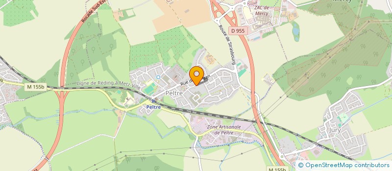 localisation de l'entreprise MONSIEUR GEVORG KAREYAN  PELTRE