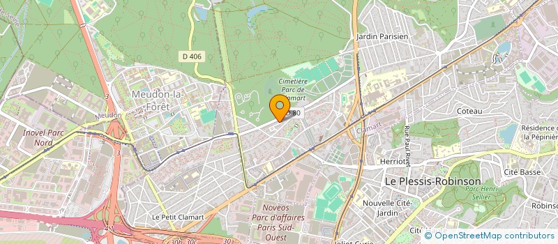 localisation de l'entreprise MONSIEUR GEVORG MELIKSETYAN à CLAMART