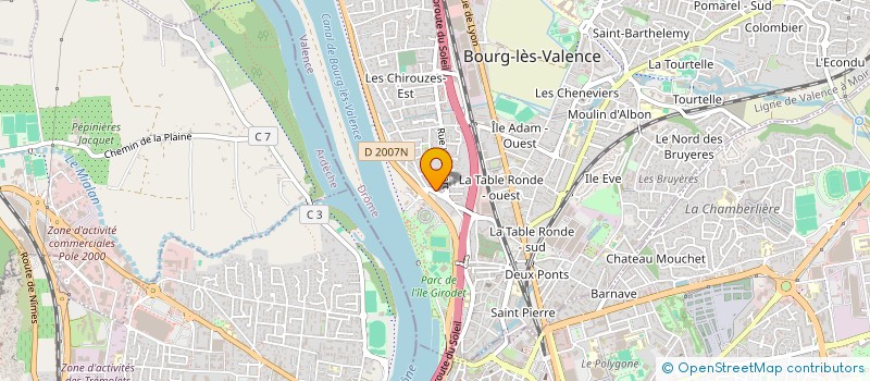 localisation de l'entreprise MONSIEUR GEVORG MINASYAN  BOURG-LES-VALENCE