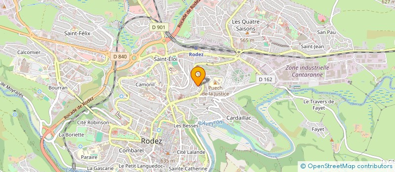 localisation de l'entreprise MONSIEUR GEVORK NISANOV à RODEZ