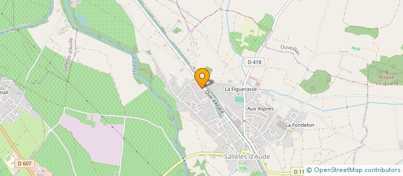 localisation de l'entreprise MONSIEUR GEYSON SAINT SAENS  SALLELES-D'AUDE