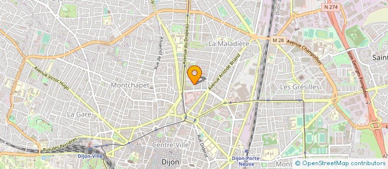 localisation de l'entreprise MONSIEUR GEZIM CAMI à DIJON