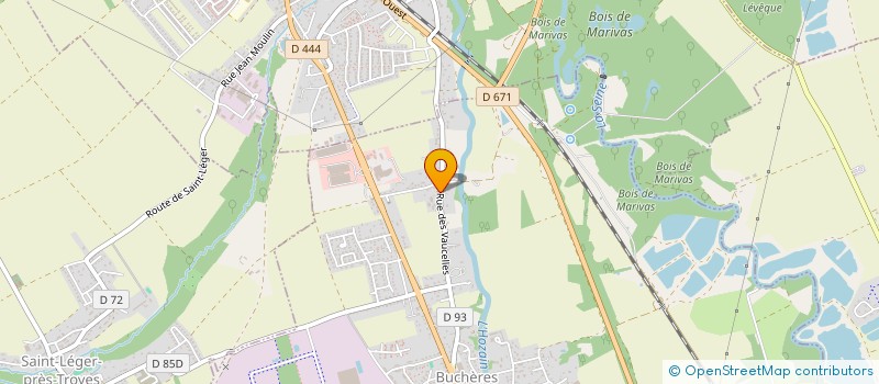 localisation de l'entreprise MONSIEUR GEZIM HALITI  BUCHERES