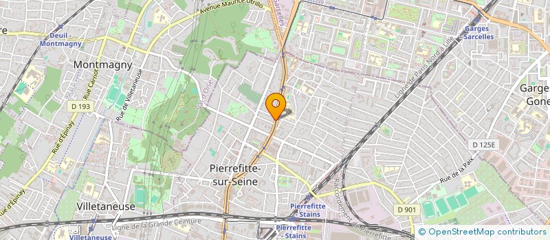 localisation de l'entreprise MONSIEUR GHAFAR KHAN à PIERREFITTE-SUR-SEINE