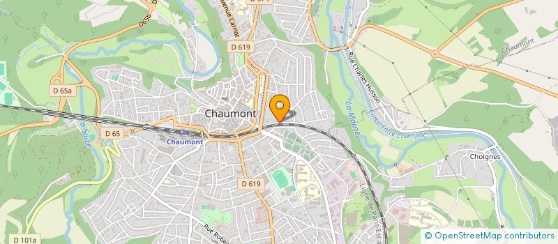 localisation de l'entreprise MONSIEUR GHAFAR PEROZI à CHAUMONT