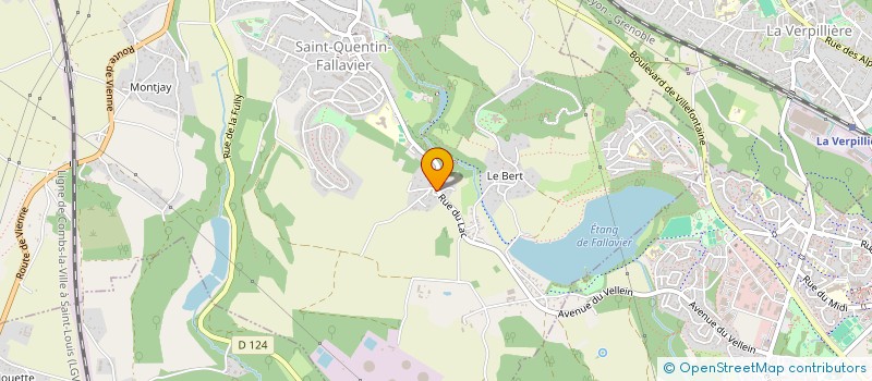 localisation de l'entreprise MONSIEUR GHAIS AOUADI à SAINT-QUENTIN-FALLAVIER