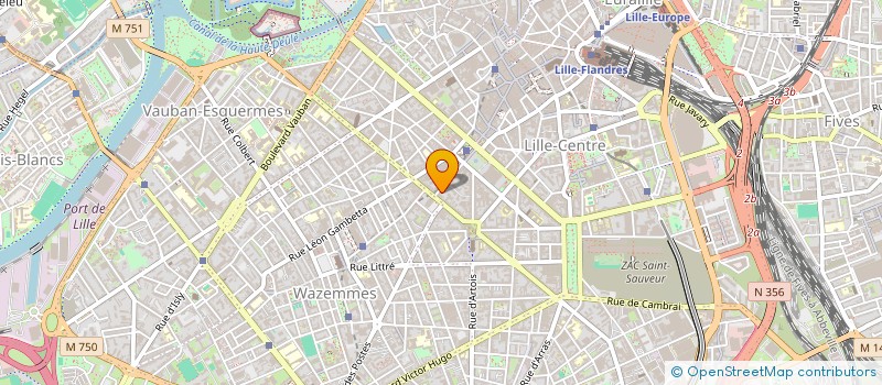 localisation de l'entreprise MONSIEUR GHAIS BENSAFIA à LILLE