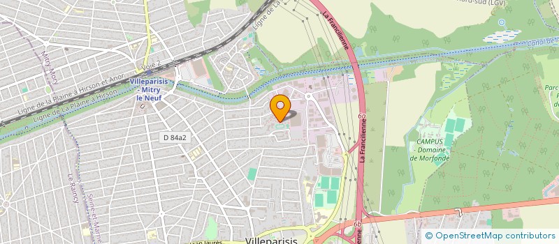 localisation de l'entreprise MONSIEUR GHAIS SALHI  VILLEPARISIS