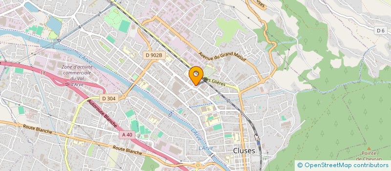 localisation de l'entreprise MONSIEUR GHAITH AMRI  CLUSES