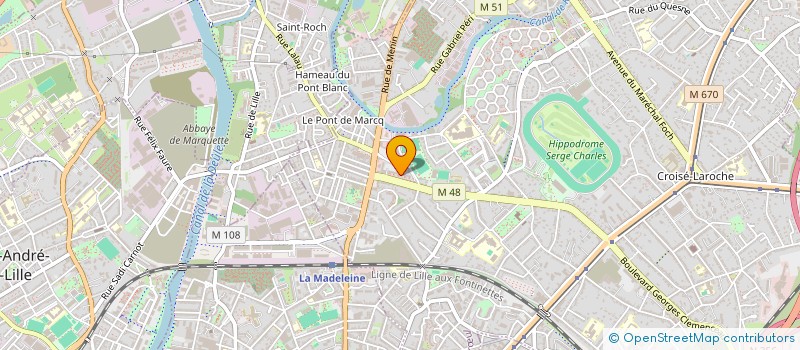 localisation de l'entreprise MONSIEUR GHAITH MATHLOUTHI  MARCQ-EN-BARUL