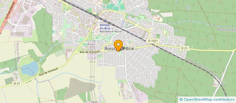 localisation de l'entreprise MONSIEUR GHALAMALLAH BENSAID  ROISSY-EN-BRIE