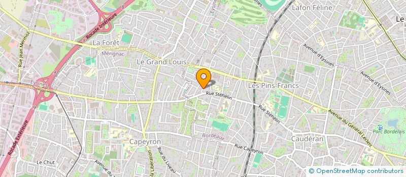 localisation de l'entreprise MONSIEUR GHALEB SAID  BORDEAUX